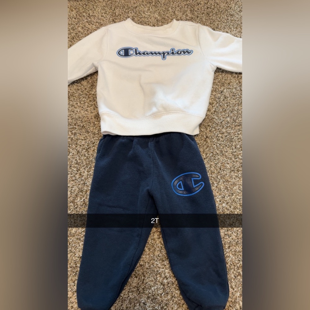 Champion Blue Sweatpants Comfortable Joggers